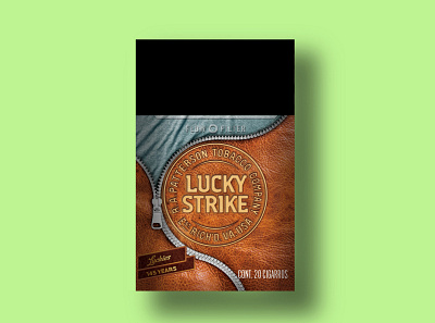 Lucky Strike 1912 branding lucky strike packaging packaging design