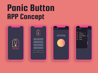 Panic Button App Concept