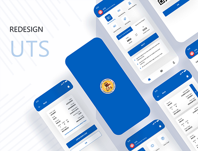UTS app redesign app appdesign booking design icon minimal railway ticket ticket booking train ui uidesign uts ux ux design