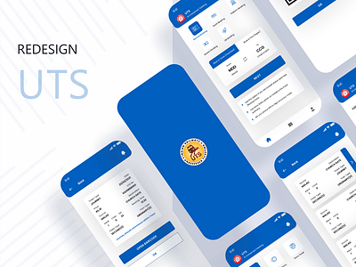 UTS app redesign app appdesign booking design icon minimal railway ticket ticket booking train ui uidesign uts ux ux design