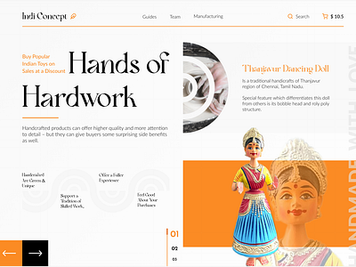 Indi Concept - Website Design