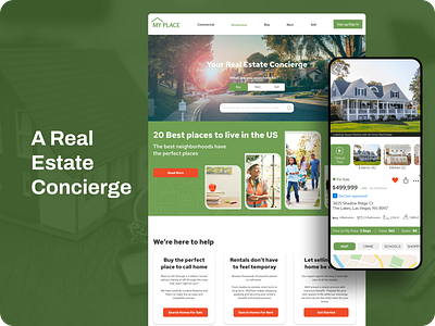 Real Estate Website and Mobile App