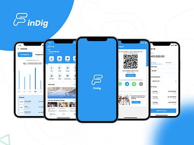 FinDig UI Mobile apps