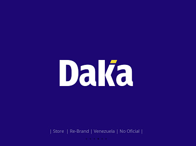 DAKA | No oficial Logo Design brand brand design brand identity branding design flat logo logodesign minimal personal project