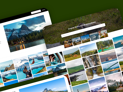 Liborigo Webflow Web Design layout library masonry nature photograpgy stock photo ui ux uxui web web design web development webdesign webflow website