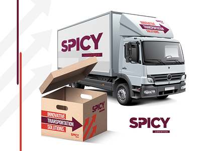 Spicy Logistics - Branding animation brand brandidentity branding dribbble graphic design illustration logistics logo motion graphics vector visual graphics visualdesigns