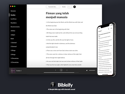 Bibleify app bible desktop electron mobile react react native
