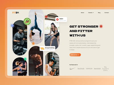 Landing Page - Fitness