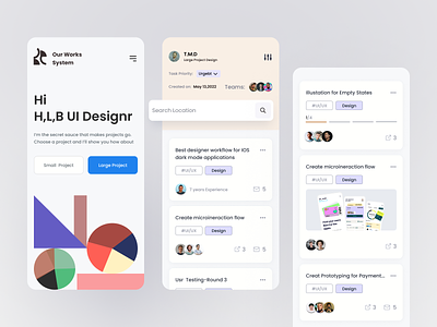 Ui/Ux Project Mobile App Design