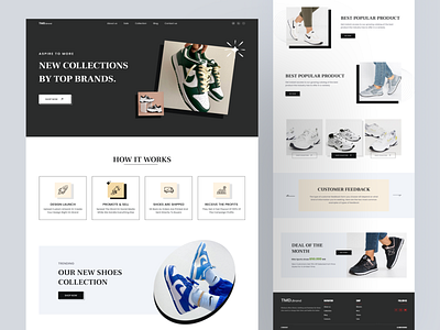 Nike Fashion Website Design