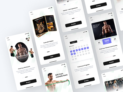 Fitness IOS and android mobile app