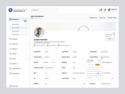 Details Dashboard Design about design admin dashboard admin panel clean dashboard dashboard design design system details dashboard details dashboard design ecommerce minimal minimalism preferences product design profile dashboard saas settings simple student dashboard user interface