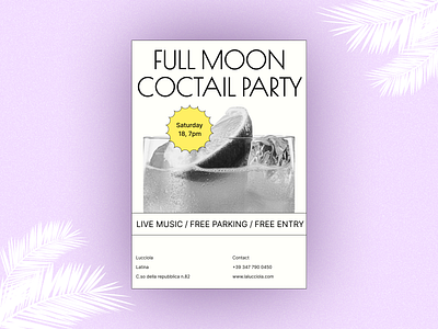 Full moon | Cocktail party