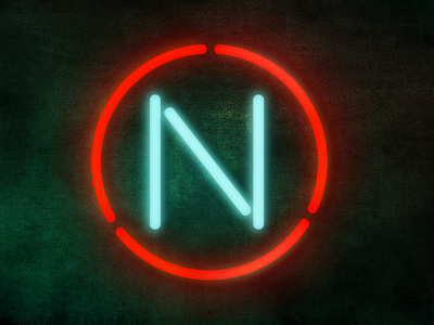 Letter-N-36daysoftype05-Day-14 36 36days n 36daysoftype 36daysoftype05 light neon of type