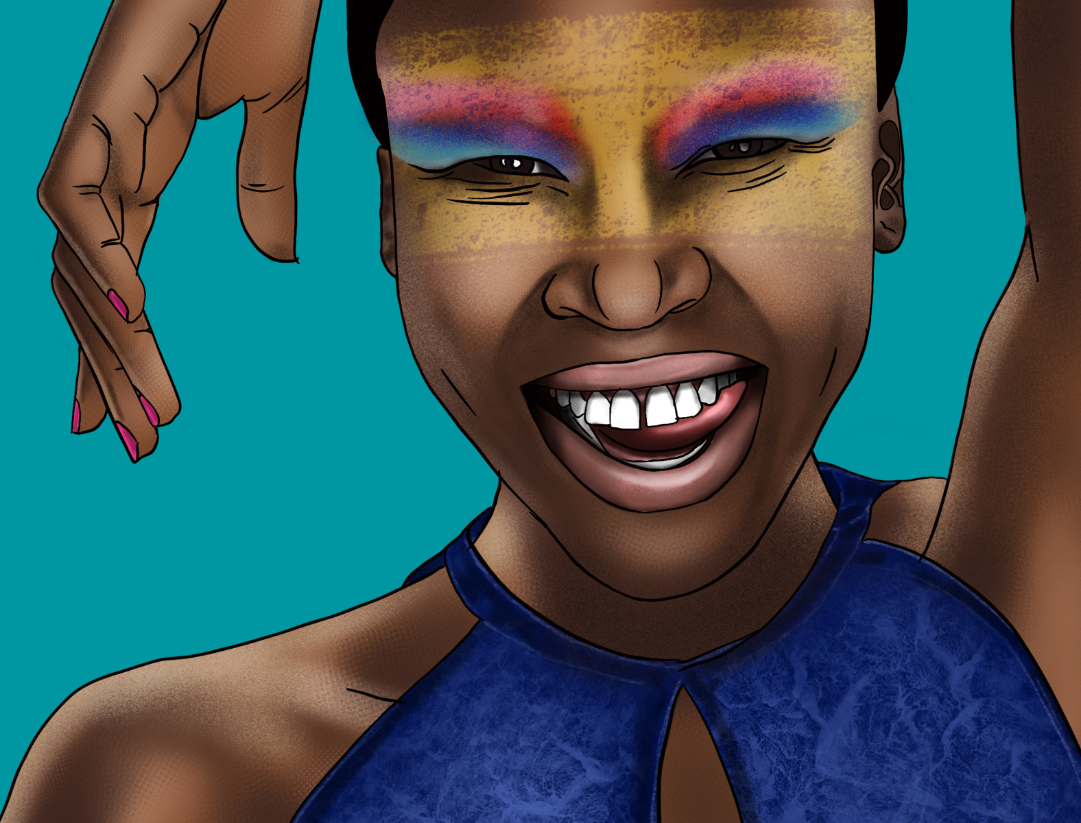 Alek Wek by Anuschka on Dribbble