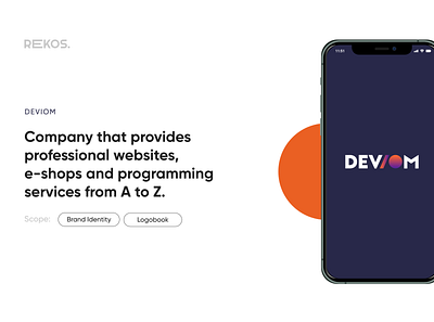 Deviom branding agency branding clean design graphic design identity logo minimal typography