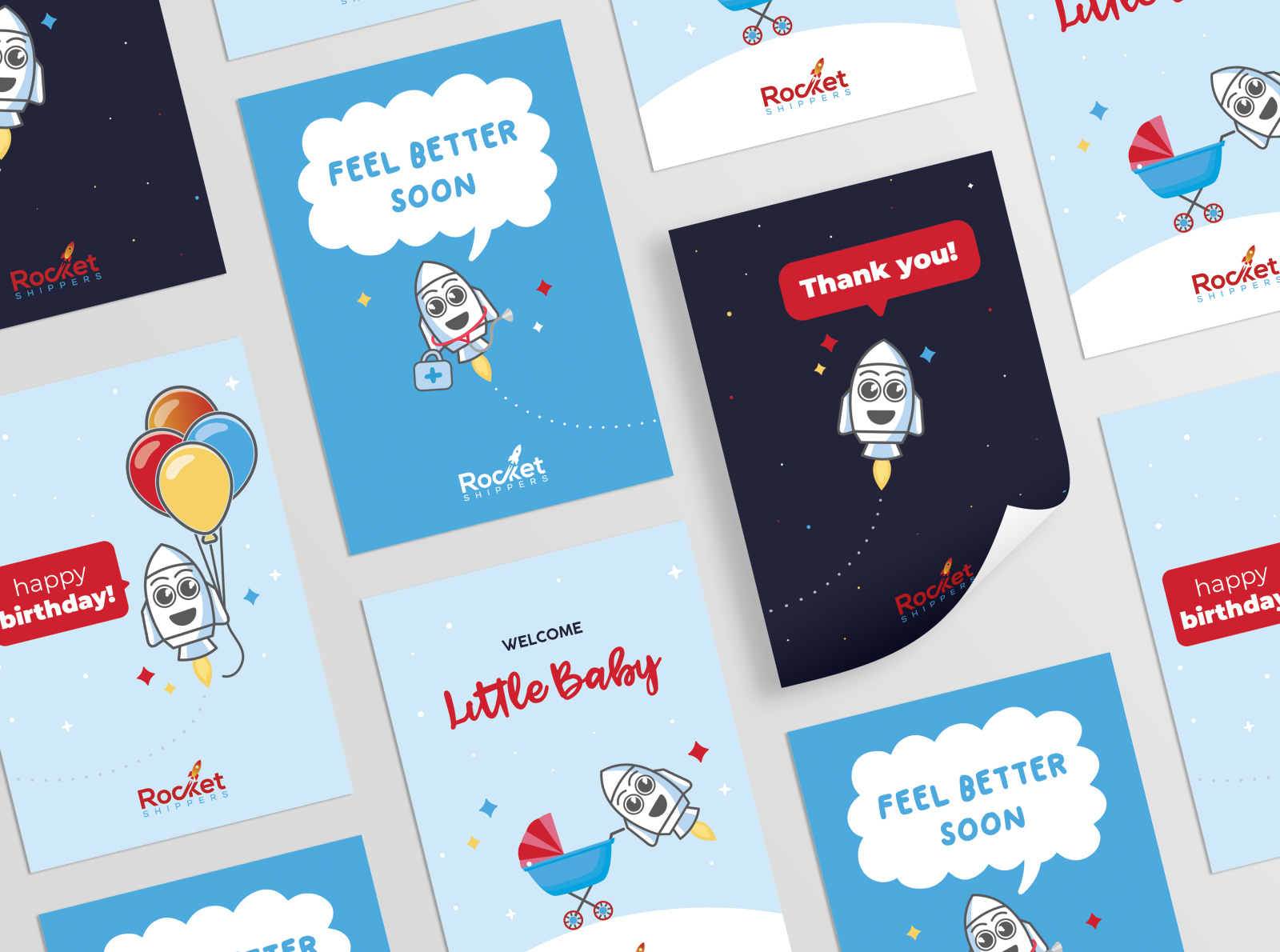 Greeting Cards by Simran on Dribbble