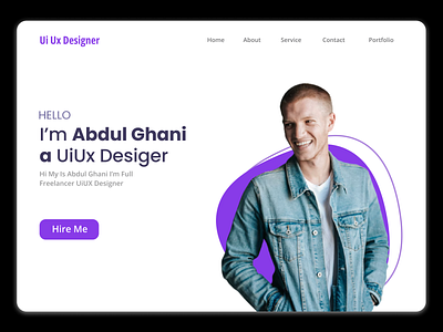 Portfolio Ui-Ux Design app branding design icon illustration logo port portfolio portfolio design typography ui uiux designer ux vector