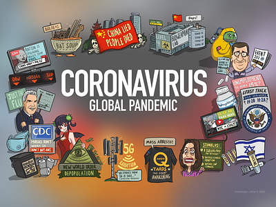 Coronavirus bat soup cdc china coronavirus covid 19 global pandemic ipad procreate wuhan