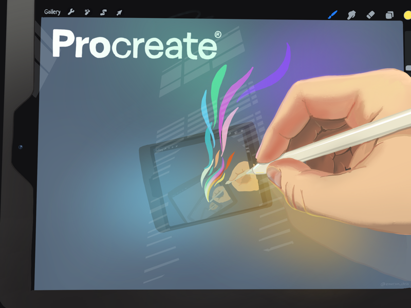Procreate Hand stylus hand ipad procreate