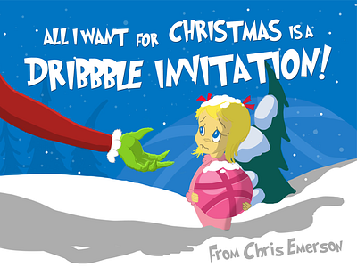 Want a Dribbble Invite for Christmas?
