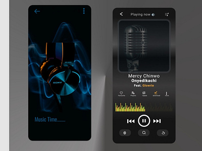 Music player, daily Ui