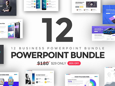 12 in 1 Business Powerpoint Bundle arabic bundle creativemarket free powerpoint maxim meemslide powerpoint powerpoint template ppt pptx presentation rtl slide template