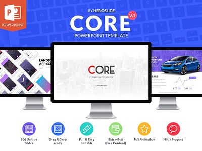 Core , Business Powerpoint Template core creativemarket free powerpoint meemslide powerpoint powerpoint template ppt pptx presentation slide template