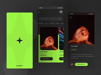 NFT App Design | UI Design