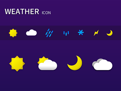 Weather icon icon ios ui web