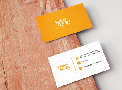Food Business Card branding business card de design graphic design vector