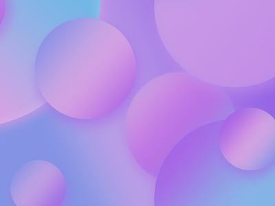 Purple Blue Gradient Bobble background