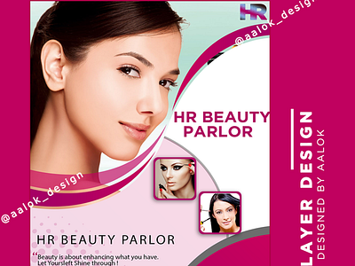 Beauty Parlor Flayer Design