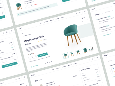 E-commerce Web UI Design