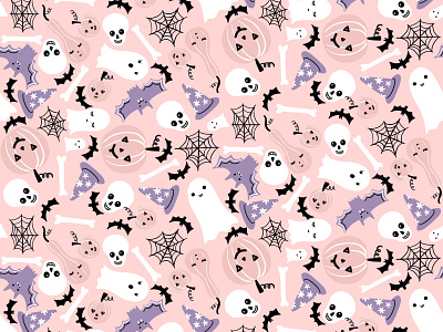 Halloween Pattern art licensing design halloween halloween pattern illustration pattern pattern design surface design surfacedesign