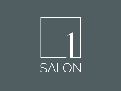 1 Salon hair logo salon