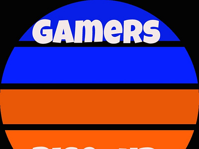 GAMERS RISE UP! branding design gaming icon logo minimal sunrise videogames