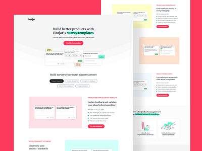 Hotjar - Landing Page