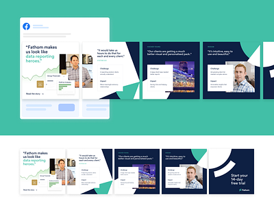 Fathom - Carousel Ad Design instagram ads