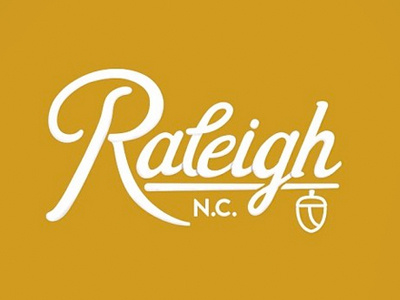 Raleigh Script branding icon identity lettering logo mark nc raleigh rebrandraleigh script type