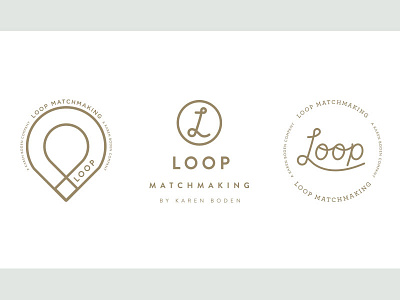 Loop Matchmaking branding icon icons identity logo mark strategy vector