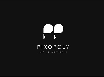 Pixopoly 3d design graphic design logo vector