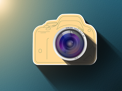 Camera camera icon lens