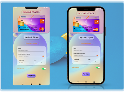 Credit card payment screen add card card card payment card screen card ui check card chect out credit card credit card design credit card screen ui debit card payment debit card ui design pay now payment simple credit card ui
