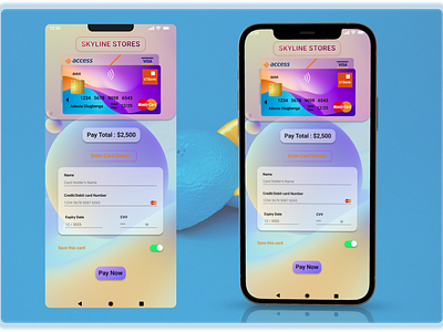 Credit card payment screen add card card card payment card screen card ui check card chect out credit card credit card design credit card screen ui debit card payment debit card ui design pay now payment simple credit card ui
