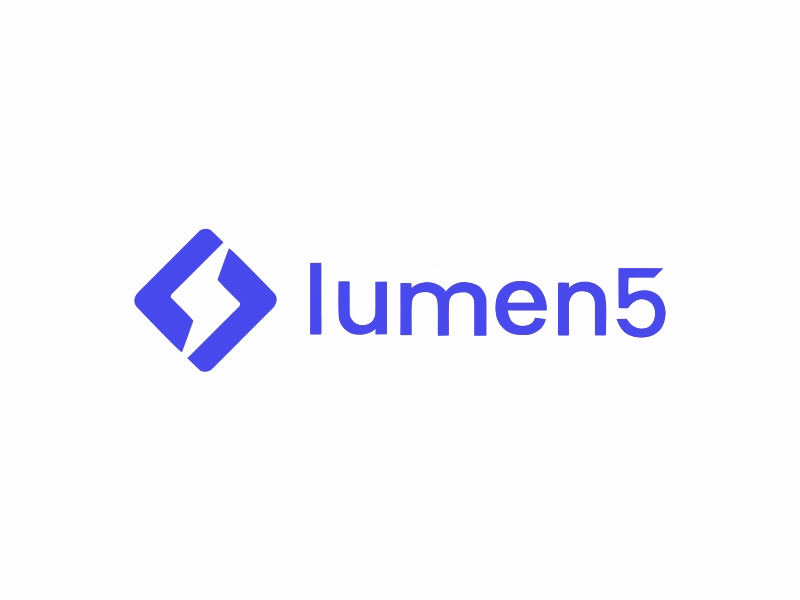 Lumen5 - logo animation 2d animation after effects animated logo business content design editor illustration logo logo animation motion graphics motion logo video videoeditor