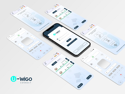 U-WIGO CONNECT (redesign) graphic design