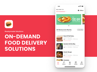 Food Delivery App Ui