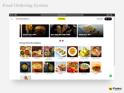 Food Ordering System delivery business food food ordring fooddeliverybusiness madeinindia mobileapp ui ux