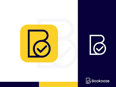 Bookooze Logo android applogo booking branding concept icon ios logodesign minimal ui